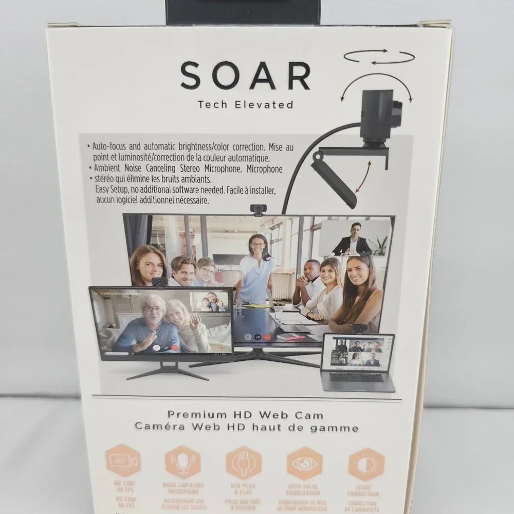 Soar Premium HD Web Cam HD 720p 30fps - Brand New Sealed!